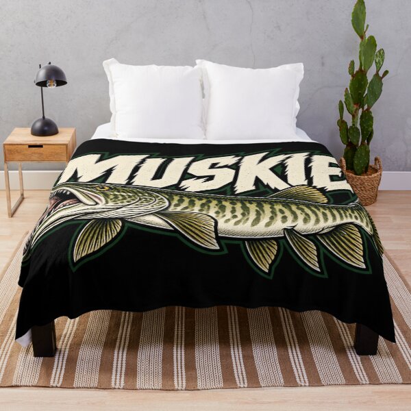 Item preview, Muskie Fishing – Freshwater Angler Design designed and sold by OddHobbyClub.