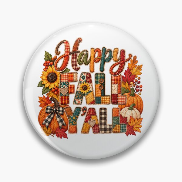 Item preview, Happy Fall Y'all designed and sold by Whimsy Petal and Co..