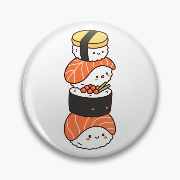 Item preview, kawaii sushi tower  designed and sold by AliveStyle.