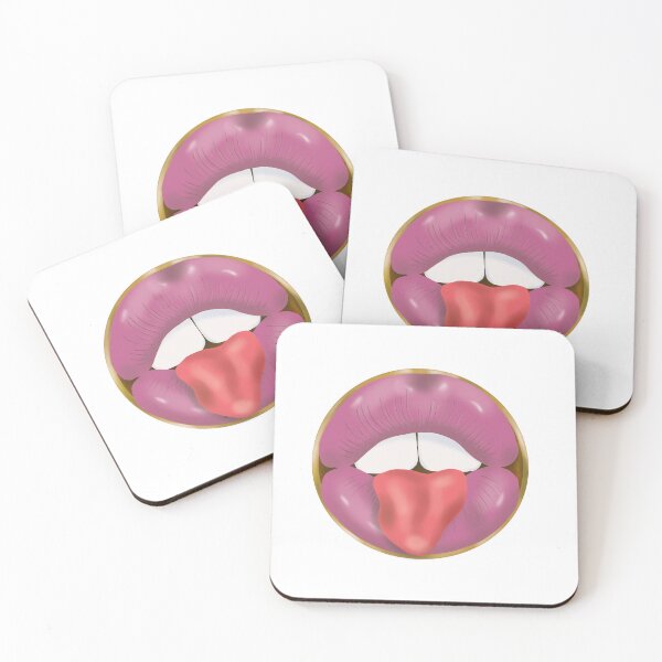 Item preview, Rebel Lips Pop Art – Pink Lips designed and sold by GoldenRebels.
