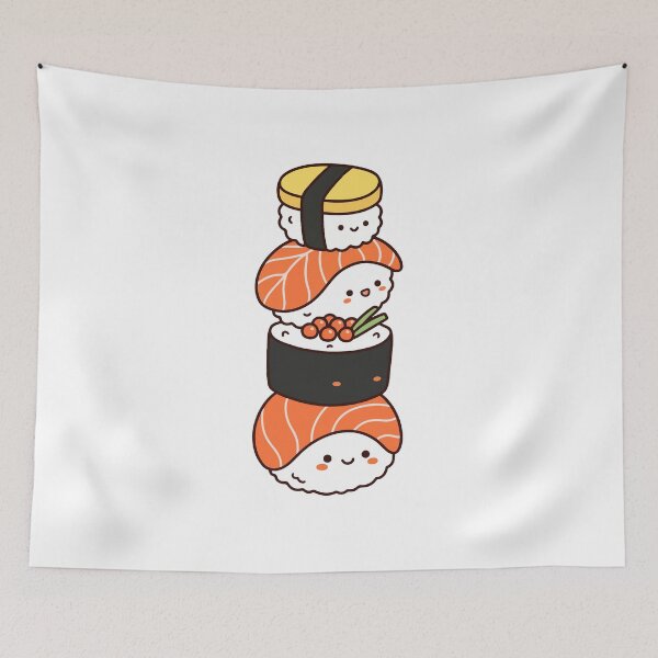 Item preview, kawaii sushi tower  designed and sold by AliveStyle.