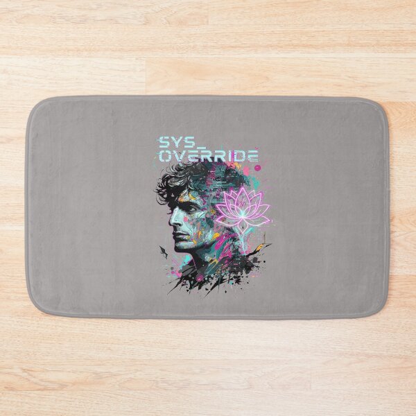 Item preview, Abstract Splatter Portrait Profile Art-23 designed and sold by EviBaum.