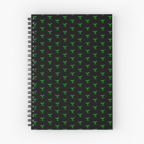 Item preview, Green Nautical Whale Tail Design designed and sold by pattern-archive.