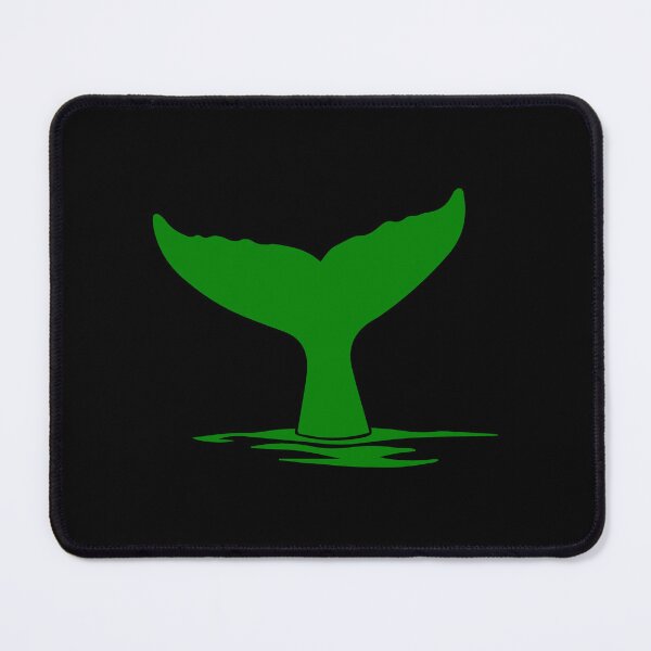 Item preview, Green Nautical Whale Tail Design designed and sold by pattern-archive.
