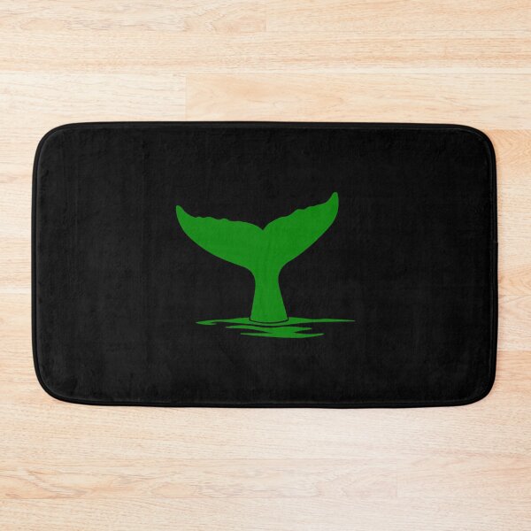 Item preview, Green Nautical Whale Tail Design designed and sold by pattern-archive.