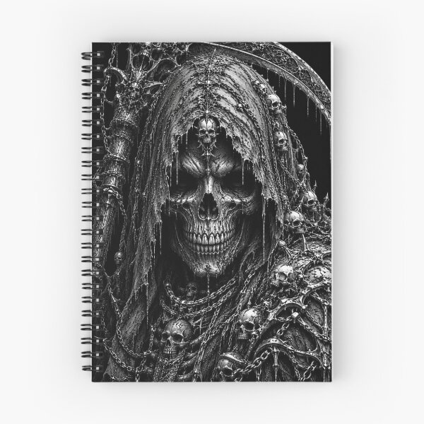 Item preview, Red Glitch Grim Reaper - Cyan Blood Horror Art designed and sold by SKELORRA.