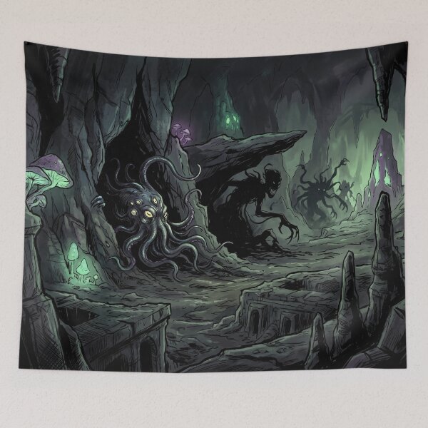 Item preview, Lovecraftian Monsters - Dark Fantasy for Mystery Lovers designed and sold by AnnArtshock.
