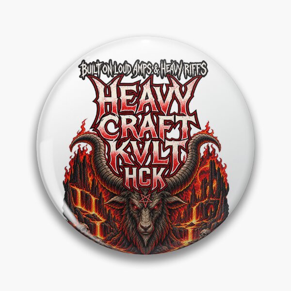 Item preview, Heavy Craft Kvlt - Evil Goat designed and sold by HEAVYCRAFTKVLT.