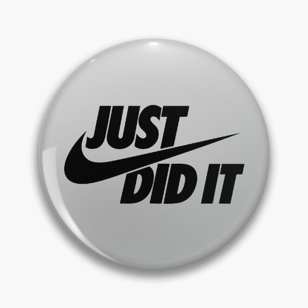 Item preview, Just Did It Parody Nike Logo designed and sold by digital-savant.