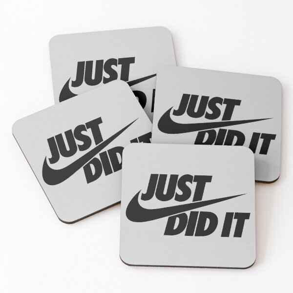 Item preview, Just Did It Parody Nike Logo designed and sold by digital-savant.
