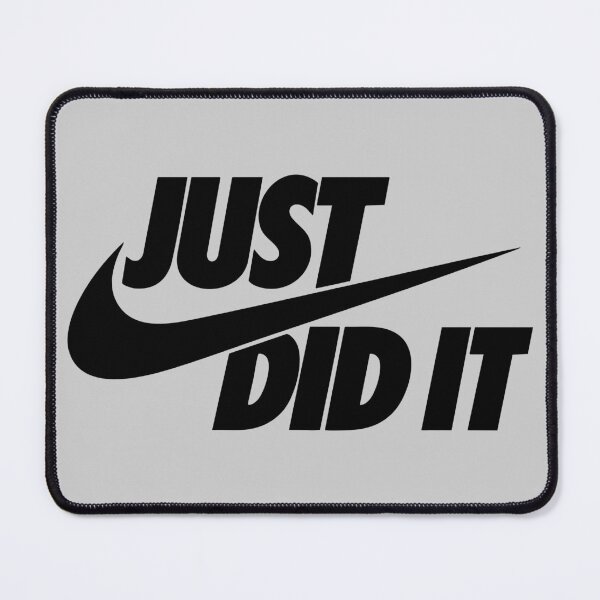 Item preview, Just Did It Parody Nike Logo designed and sold by digital-savant.