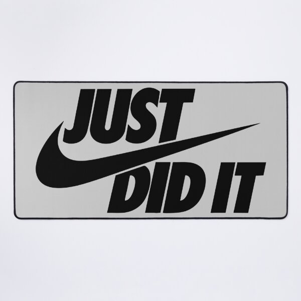 Item preview, Just Did It Parody Nike Logo designed and sold by digital-savant.