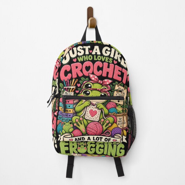 Item preview, Just A Girl Who Loves Crochet And A Lot Of Frogging designed and sold by Ridaelb.