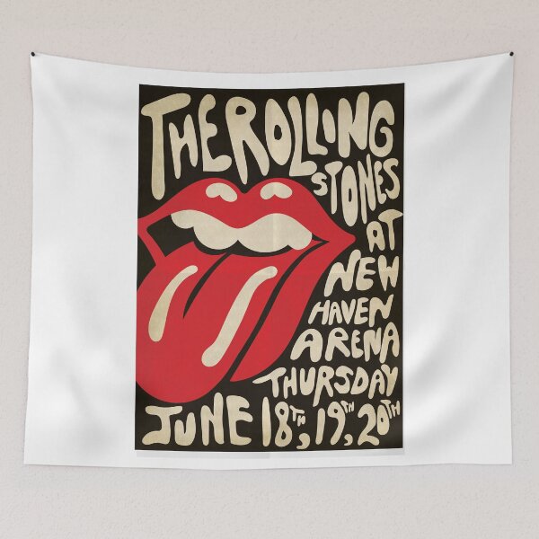 Artikelvorschau, Retro-Vintage-Poster im Rolling-Stones-Stil entworfen und verkauft von Walleswop.