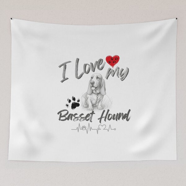 Item preview, I love my Basset Hound designed and sold by iRenza.