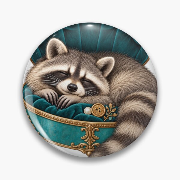 Item preview, Raccoon asleep in a precious case designed and sold by Lazenco.