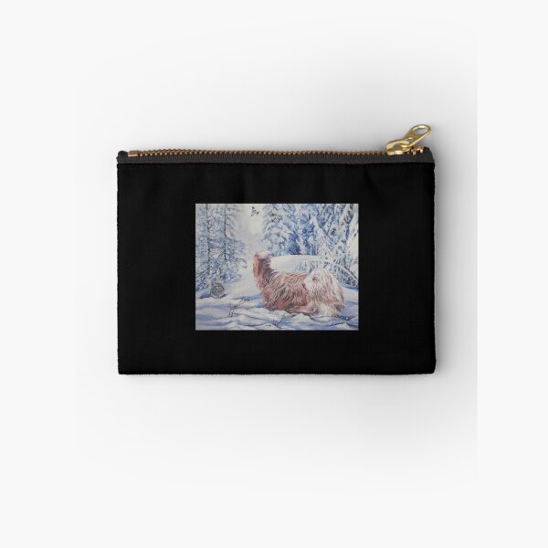 Item preview, Bearded Collie Fine Art Painting Sticker5 designed and sold by Hahoangshop.