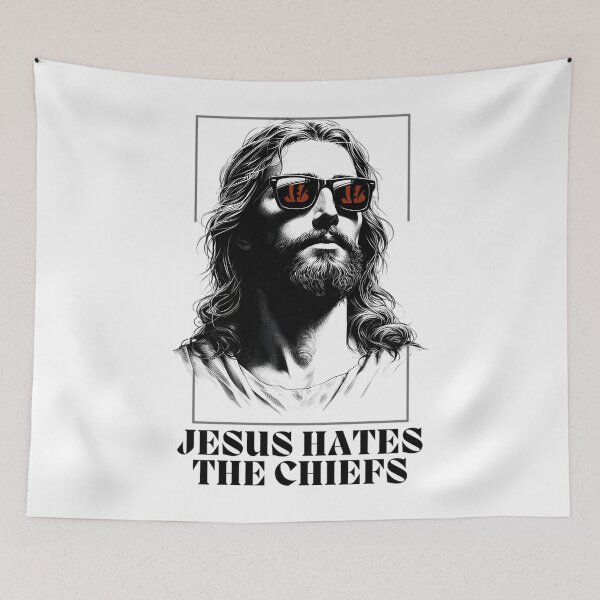Item preview,  Jesus Hates The Chiefs designed and sold by Babyheaven.