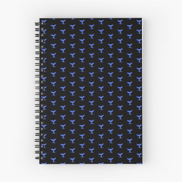 Item preview, Royal Blue Nautical Whale Tail Design designed and sold by pattern-archive.