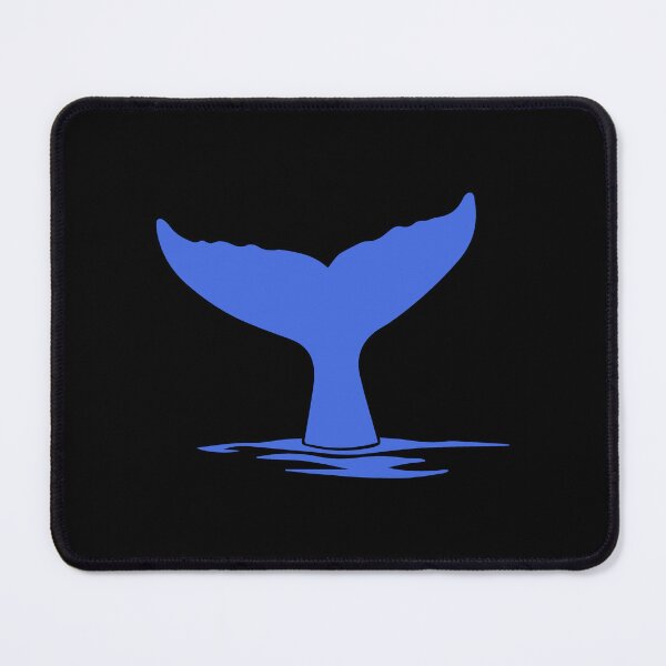 Item preview, Royal Blue Nautical Whale Tail Design designed and sold by pattern-archive.