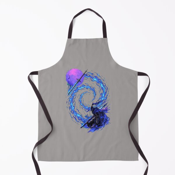 Item preview, Abyssal Knight Soul Fire Silhouette Moon Tee-50 designed and sold by EviBaum.