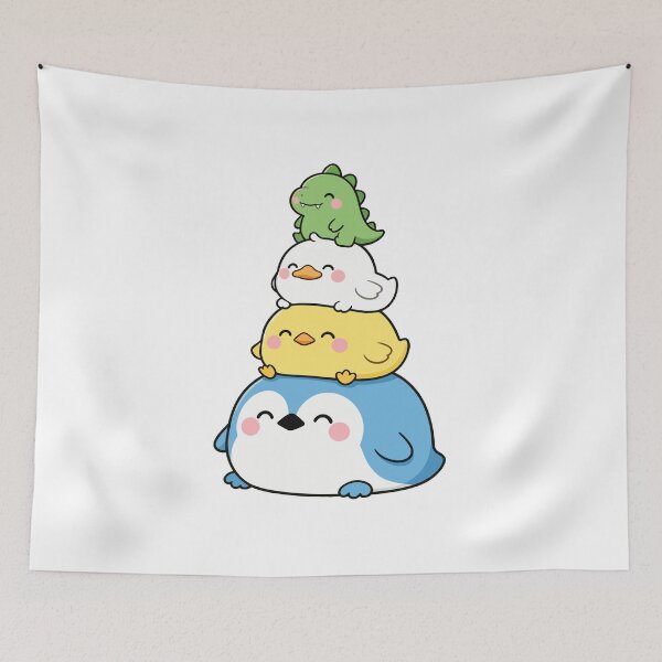 Item preview, Kawaii Animal Tower designed and sold by AliveStyle.