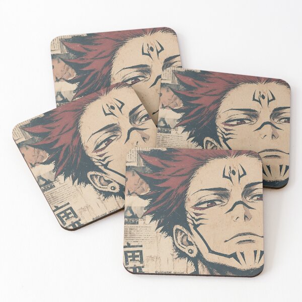 Item preview, Cursed King Manga Poster – Dark Anime Villain Japanese Street Art designed and sold by Dyan4.