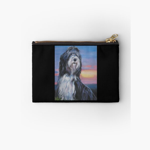 Item preview, Bearded Collie Fine Art Painting Sticker2 designed and sold by Hahoangshop.