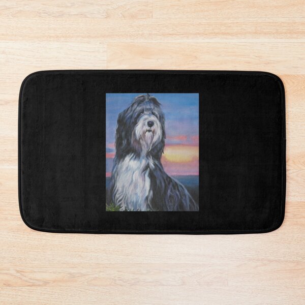 Item preview, Bearded Collie Fine Art Painting Sticker2 designed and sold by Hahoangshop.