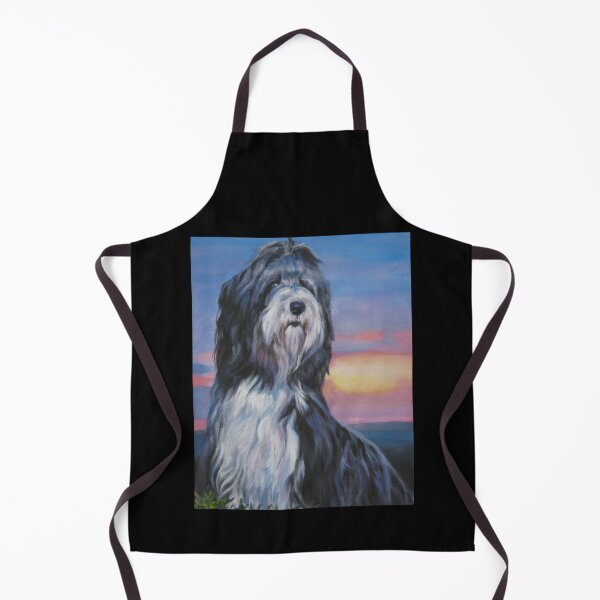 Item preview, Bearded Collie Fine Art Painting Sticker2 designed and sold by Hahoangshop.