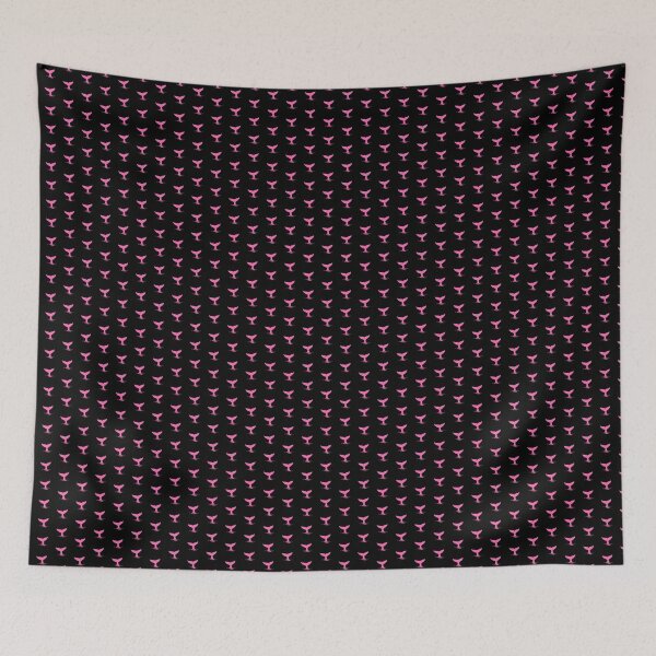 Item preview, Pink Nautical Whale Tail Design designed and sold by pattern-archive.