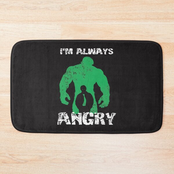 Item preview, I'm Always Angry Funny Quote Design for Expressing Emotions designed and sold by wordonmyapparel.