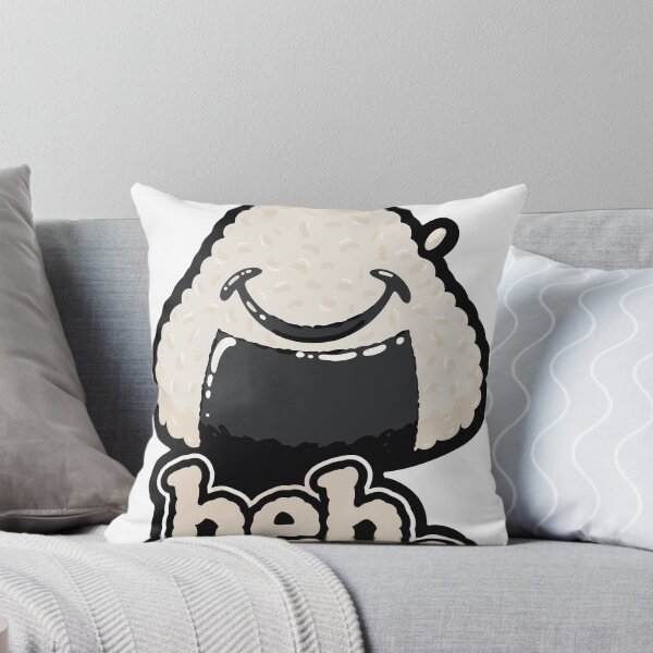 Item preview, Heh. Onigiri grin designed and sold by BOXWOODandMe.