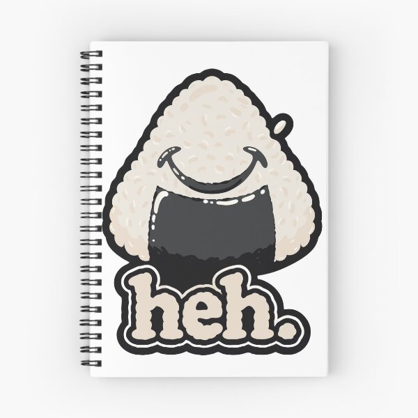 Item preview, Heh. Onigiri grin designed and sold by BOXWOODandMe.