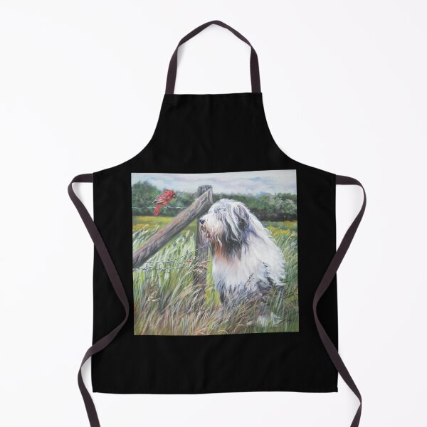 Item preview, Bearded Collie Fine Art Painting Sticker1 designed and sold by Hahoangshop.