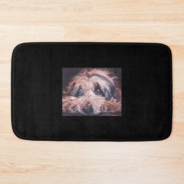 Item preview, Bearded Collie Fine Art Painting Sticker designed and sold by Hahoangshop.