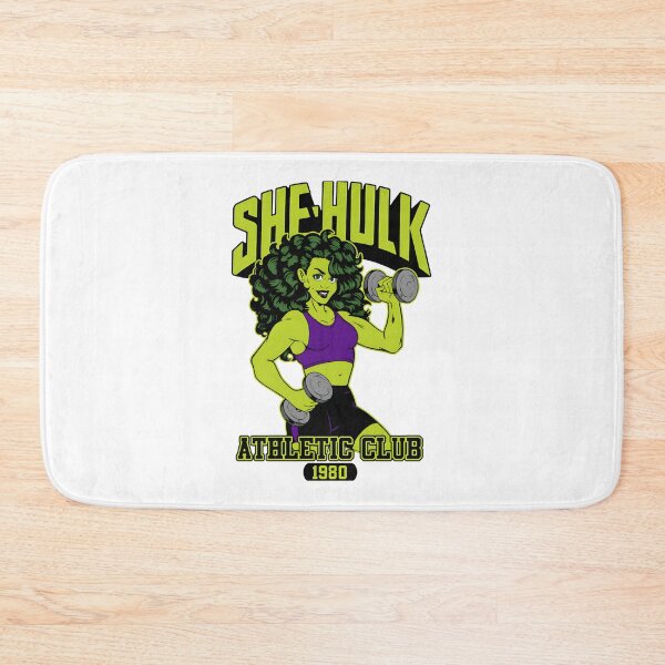 Item preview, Colorful SheHulk Athletic Club Design for Fitness Enthusiasts designed and sold by wordonmyapparel.