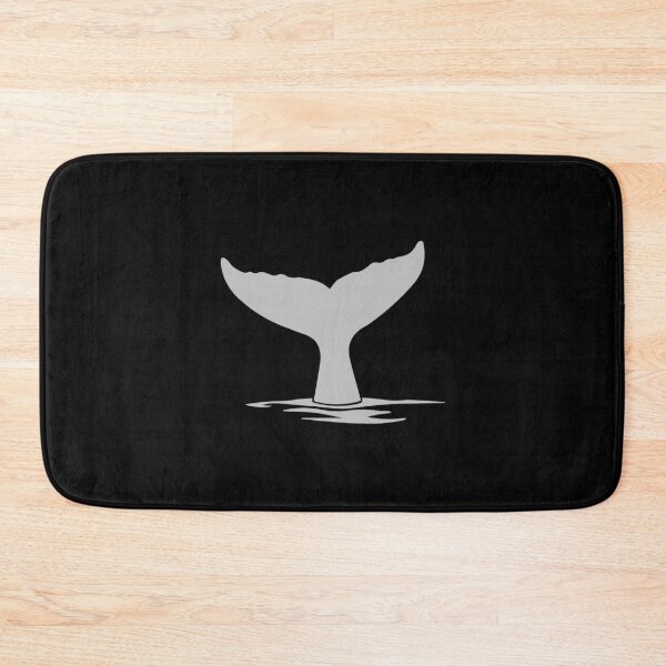 Item preview, Silver Nautical Whale Tail Design designed and sold by pattern-archive.