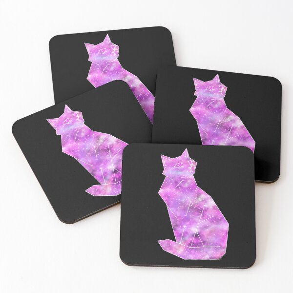 Item preview, Elegant Space Constellation Galaxy Cat designed and sold by ClarissaDoodles.