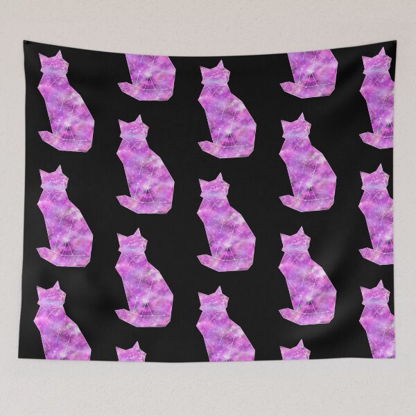 Item preview, Elegant Space Constellation Galaxy Cat designed and sold by ClarissaDoodles.