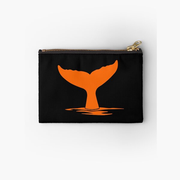Item preview, Orange Nautical Whale Tail Design designed and sold by pattern-archive.