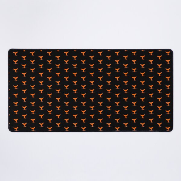 Item preview, Orange Nautical Whale Tail Design designed and sold by pattern-archive.