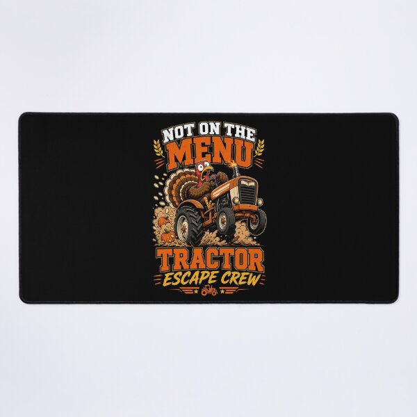 Item preview, Thanksgiving Turkey Tractor Escape Crew Not On Menu designed and sold by wrestletoys.