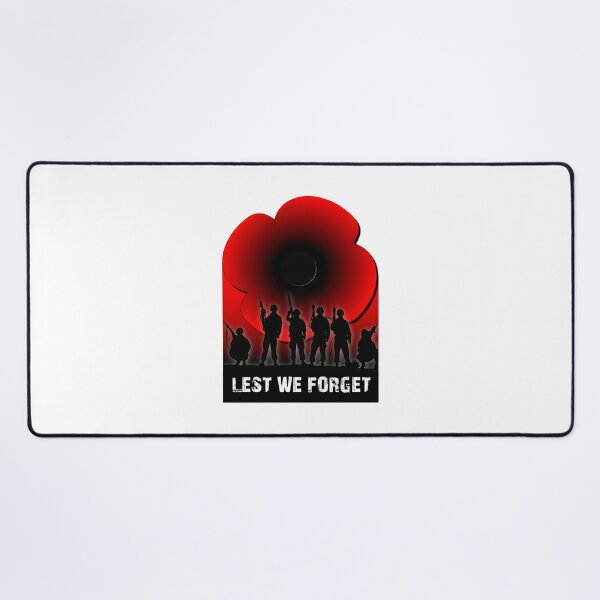 Item preview, Lest We Forget Memorial Tribute Design Honoring Fallen Heroes designed and sold by zanahoricida.