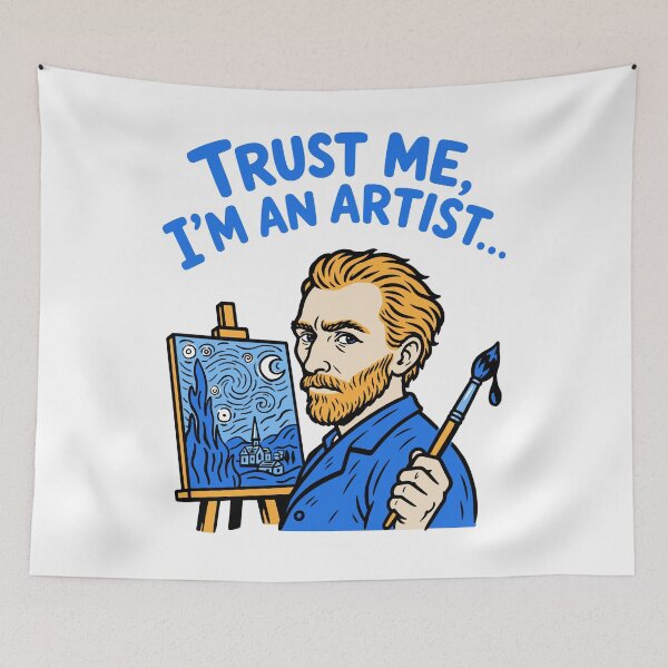 Item preview, Trust me I'm an artist designed and sold by Traveldrawings.