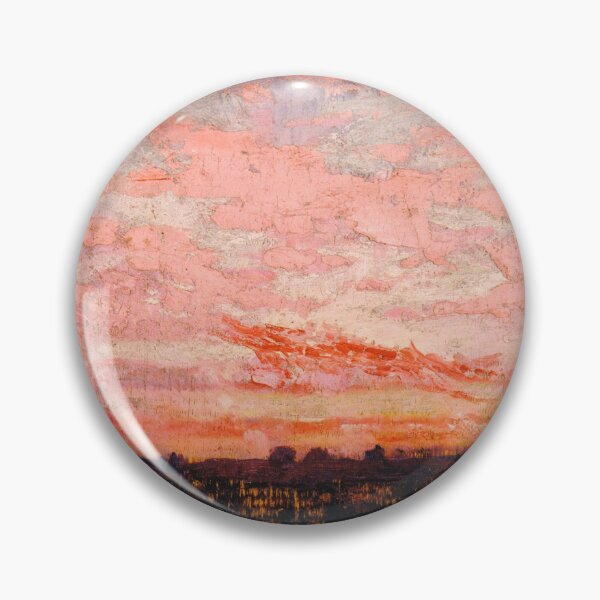 Item preview, California coastal landscape at sunset, pink, Pacific Coast landscape painting by  Ralph Albert Blakelock designed and sold by Jéanpaul  Ferro.