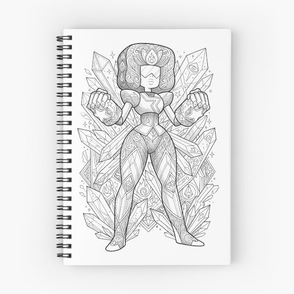 Item preview, Garnet Crystal Gauntlets Geometric Fine Line Art⁠ designed and sold by 0Zetgest.