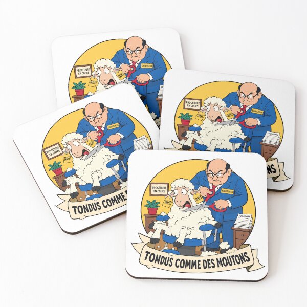 Item preview, Shorn Like Sheep - Tax Satire & Taxpayer Humor designed and sold by digital.stickerperso.com.
