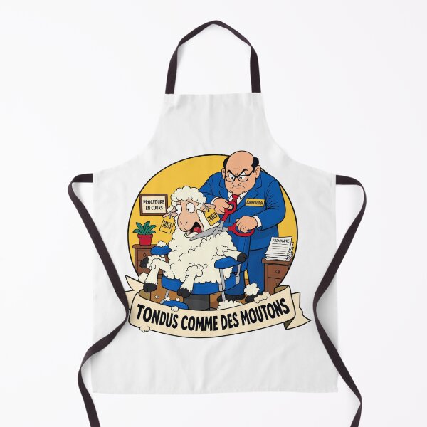 Item preview, Shorn Like Sheep - Tax Satire & Taxpayer Humor designed and sold by digital.stickerperso.com.
