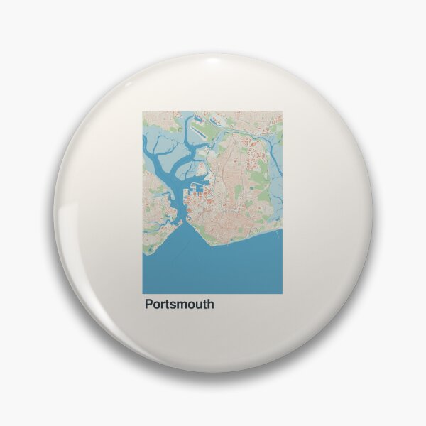 Item preview, Portsmouth Minimalistic Map Art designed and sold by MapsNerd.